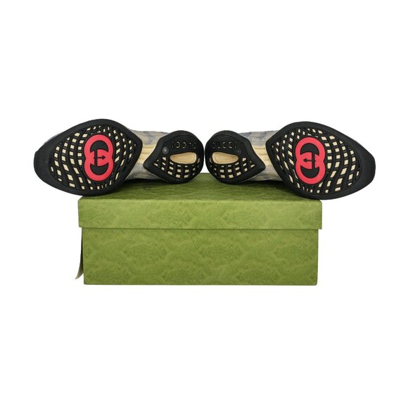 Gucci 725612 Women's GG Run Leather Sneakers - Picture 8 of 12